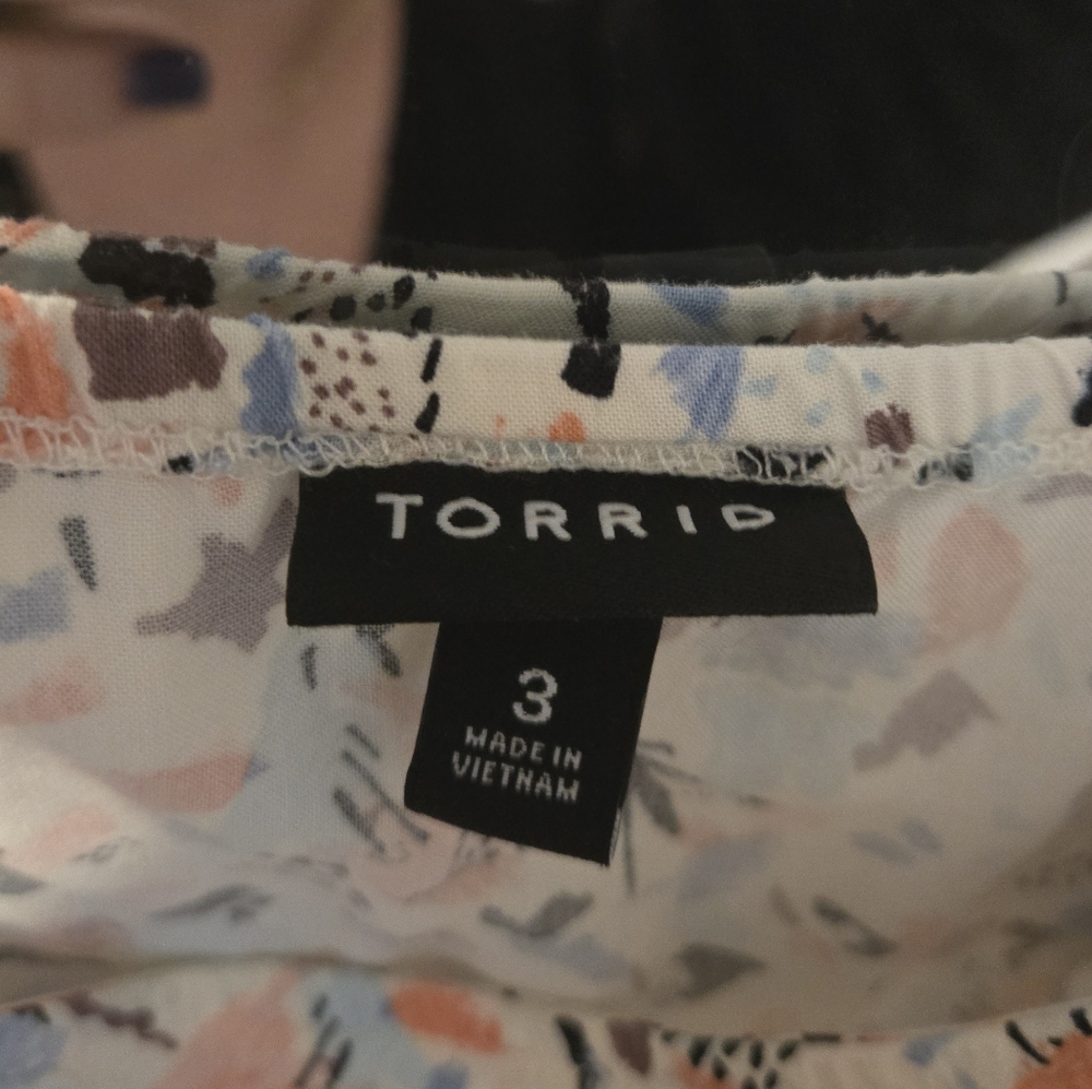 Torrid Multicolor Mini Dress - Picture 4 of 6